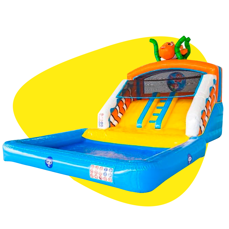 Tobogan Splashy Marino-Castillos acuáticos