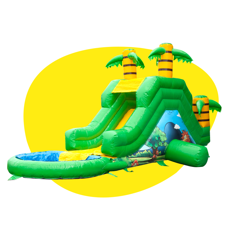 Tobogán Splashy Jungla-Castillos acuáticos